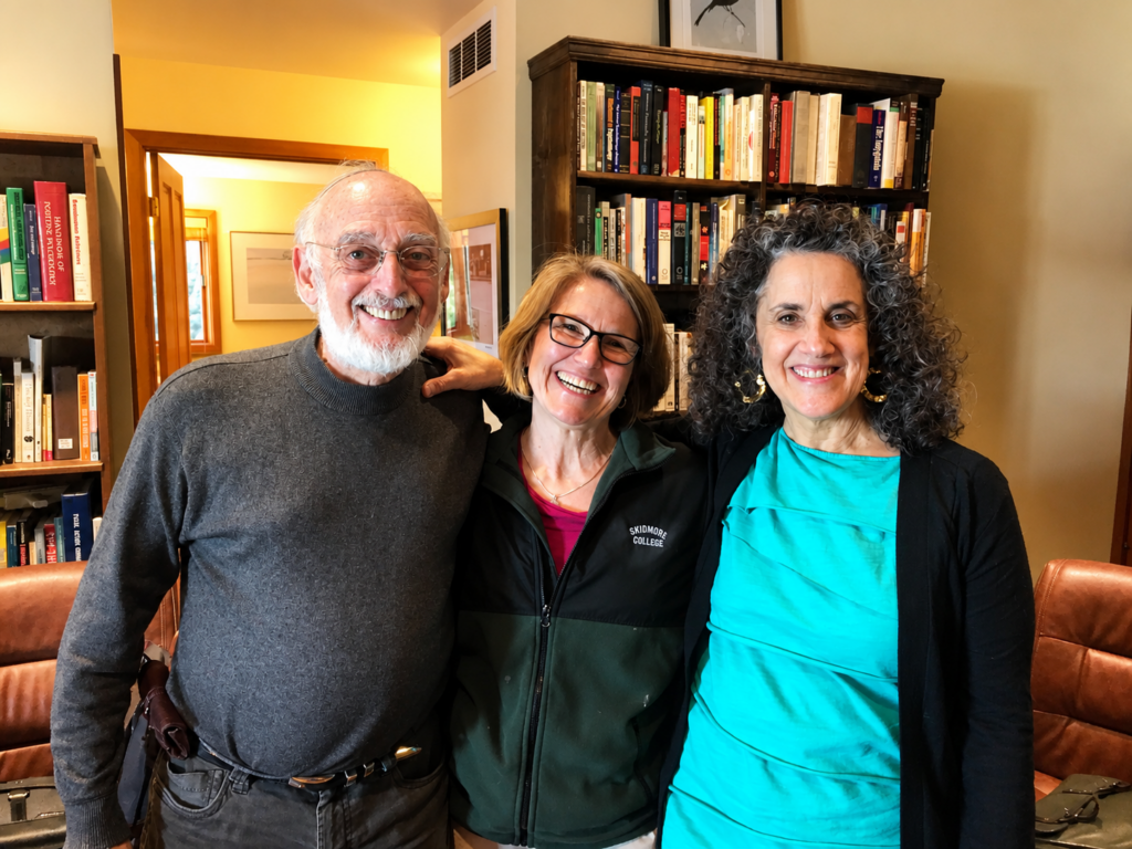 Laura Silverstein with John and Julie Gottman during the development of the Gottman Method infidelity recovery research.